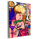 QR Pervy Boy NFT 13 BNB Edition Wall Art