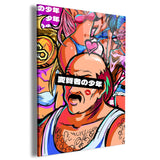 QR Pervy Boy NFT 26 Pervy Neighbor Edition Wall Art