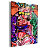 QR Pervy Girl NFT 32 21 Perv Edition Wall Art