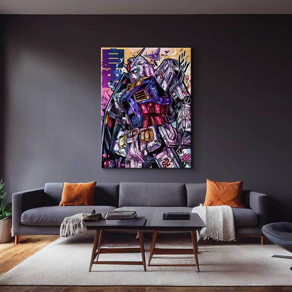 RX782 Gundam Wall Art