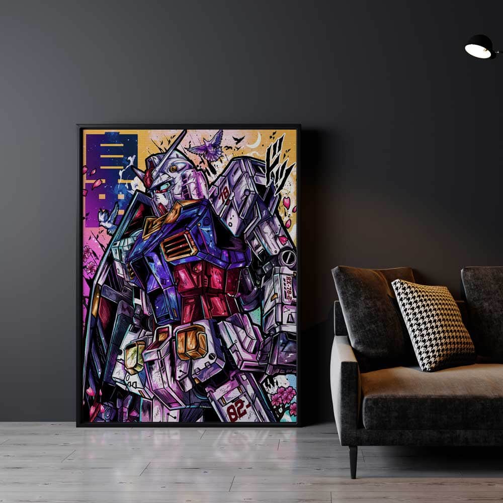 RX782 Gundam Wall Art