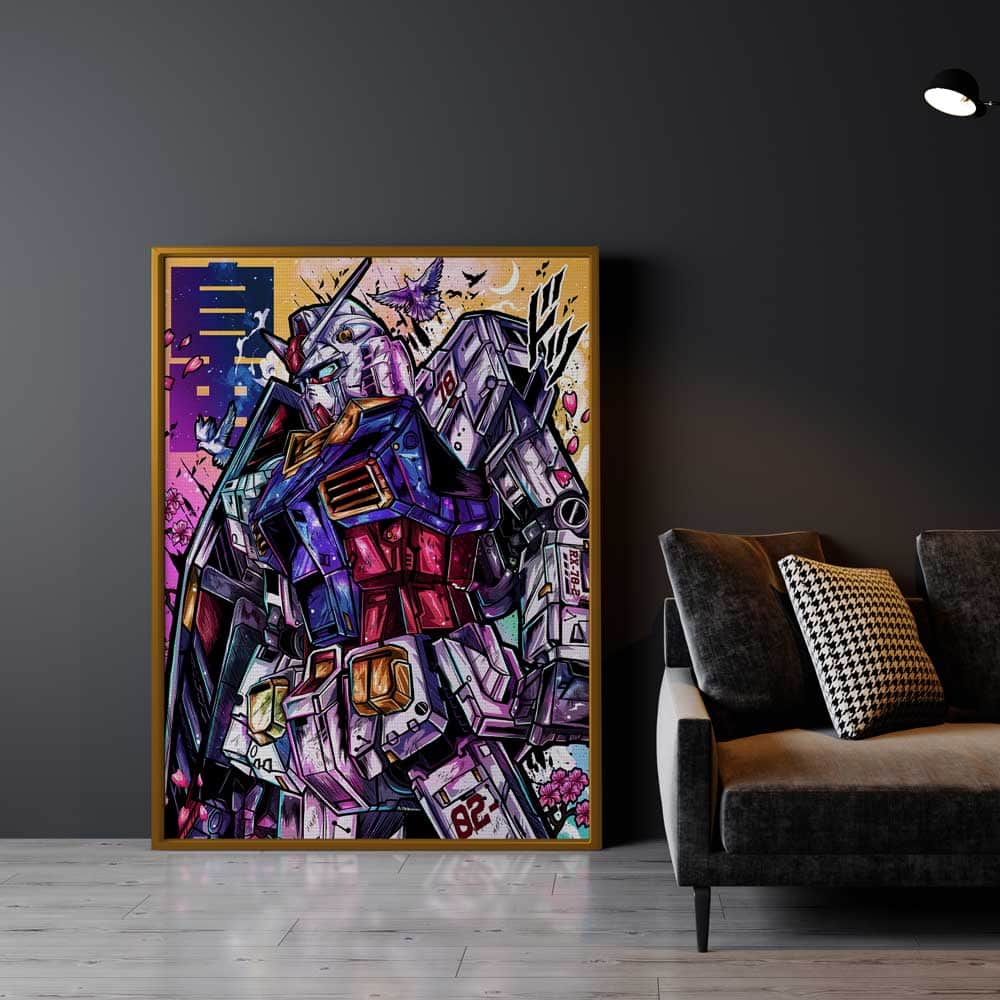 RX782 Gundam Wall Art