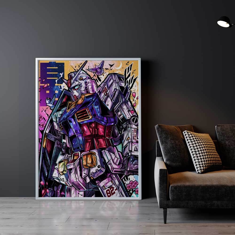 RX782 Gundam Wall Art