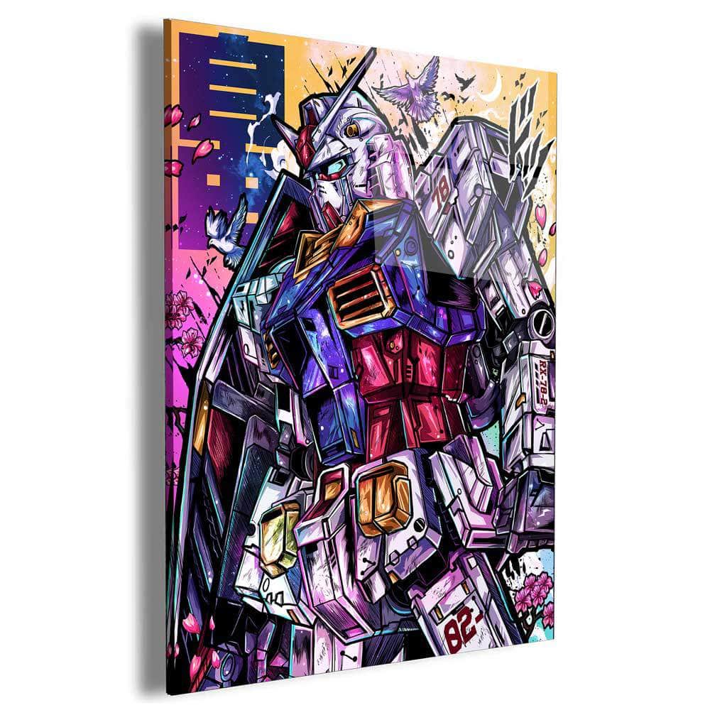 RX782 Gundam Wall Art