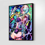 Lucy Cyber Punk Wall Art