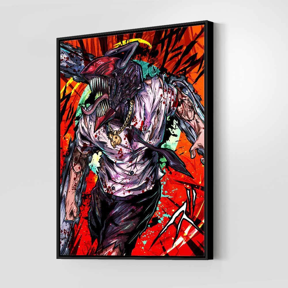 Chainsaw Man Wall Art