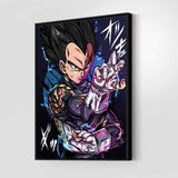 Vegeta Base Wall Art