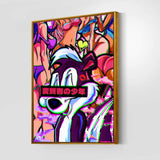 QR Pervy Boy NFT 08 Pepe Edition Wall Art