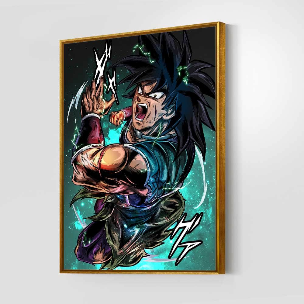 New Broly Wall Art
