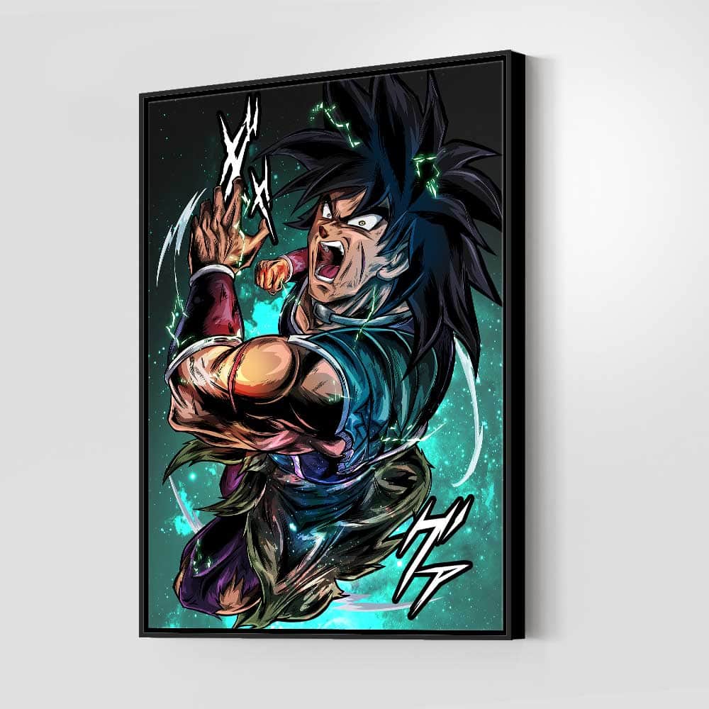 New Broly Wall Art
