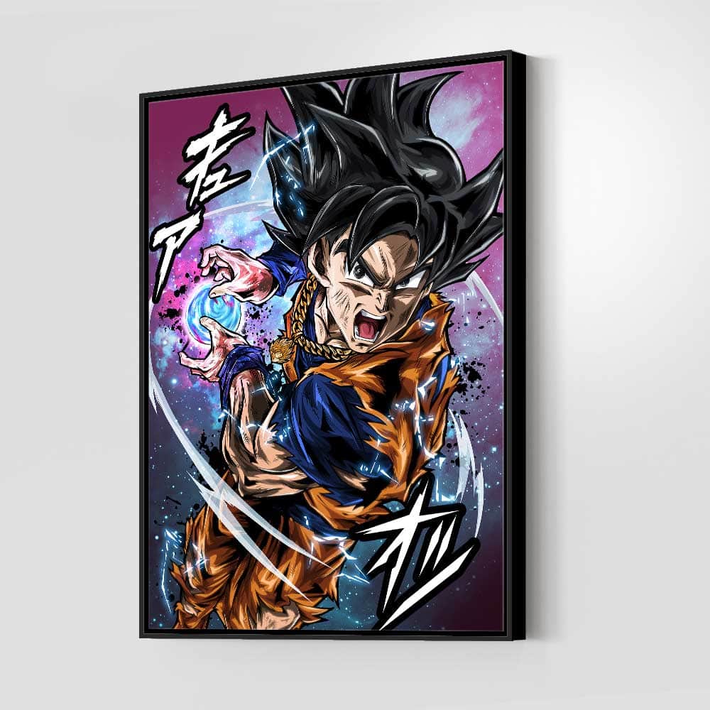 Ultra Instinct Goku Wall Art