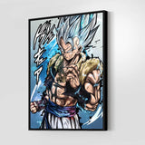 Gogeta Mastered Wall Art