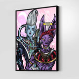 Berrus X Whis Wall Art
