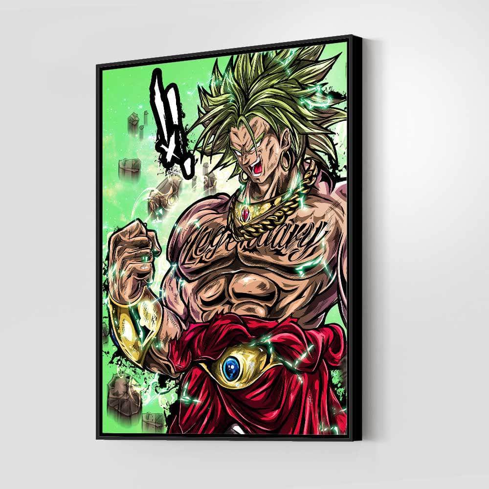 Broly Wall Art