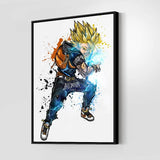 SS2 Goku Wall Art