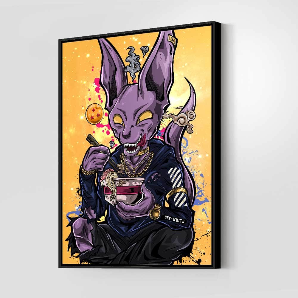 Beerus X Off White Wall Art