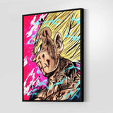 Majin Vegeta Wall Art