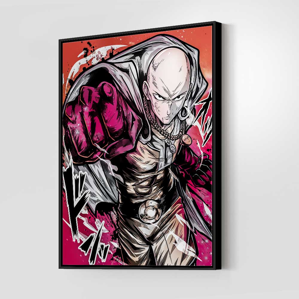 One Punch Warm Wall Art