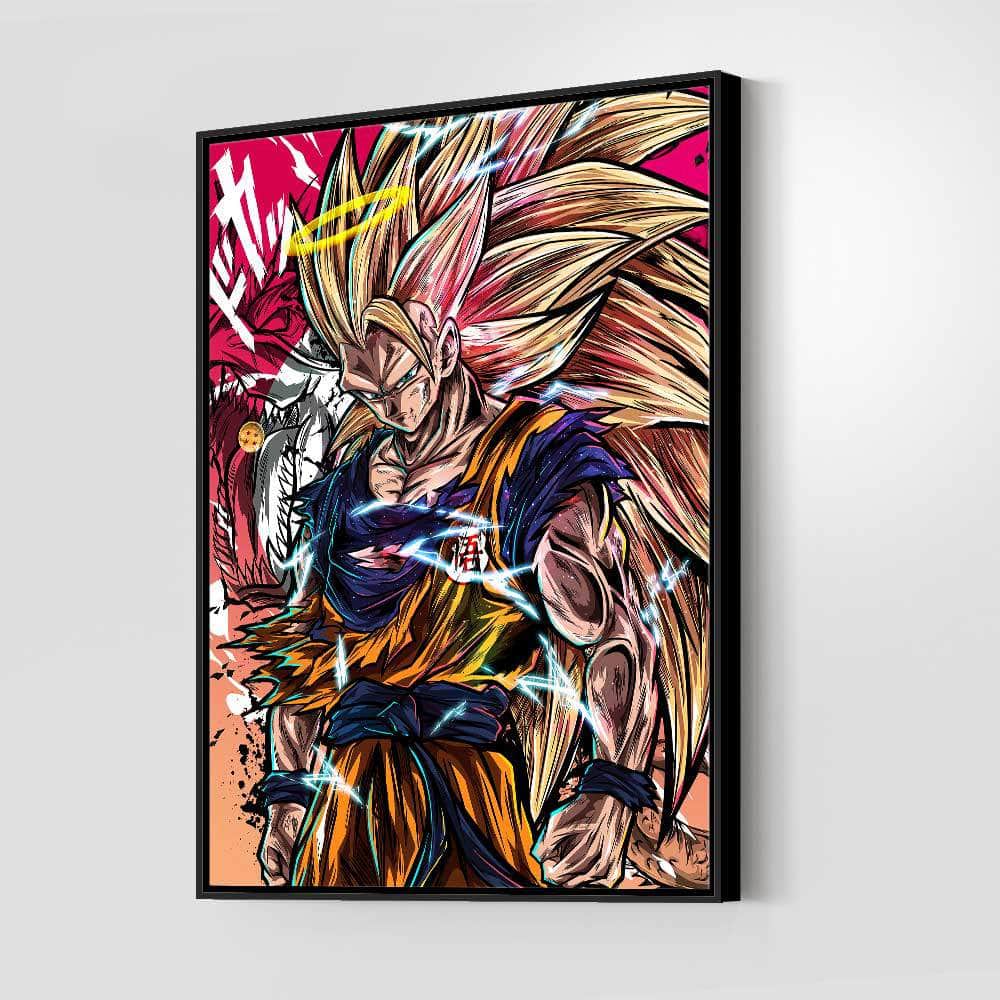 Super Saiyan 3 Wall Art