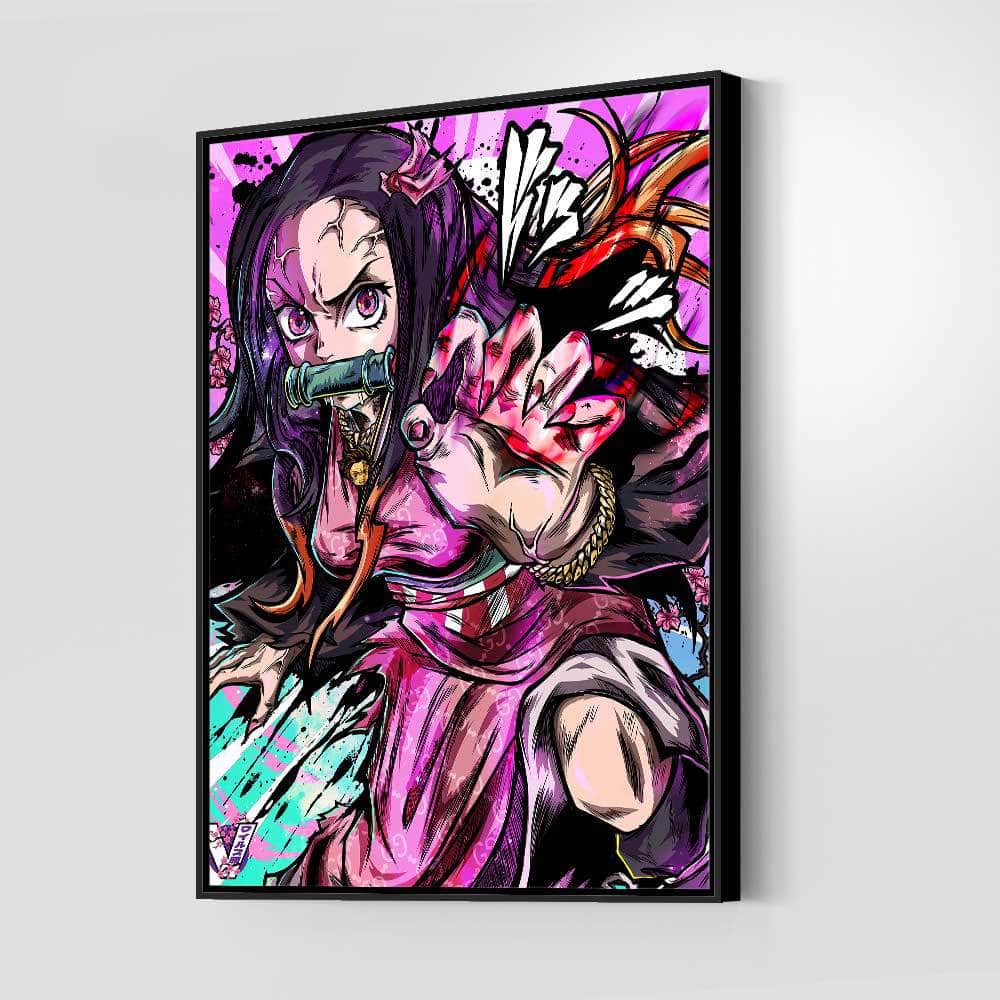 Nezuko Wall Art