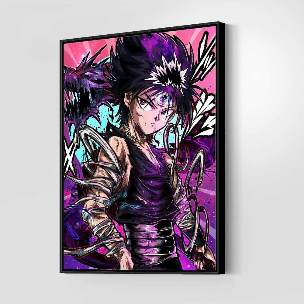 Darkness Flame Wall Art