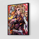 Rengoku Wall Art