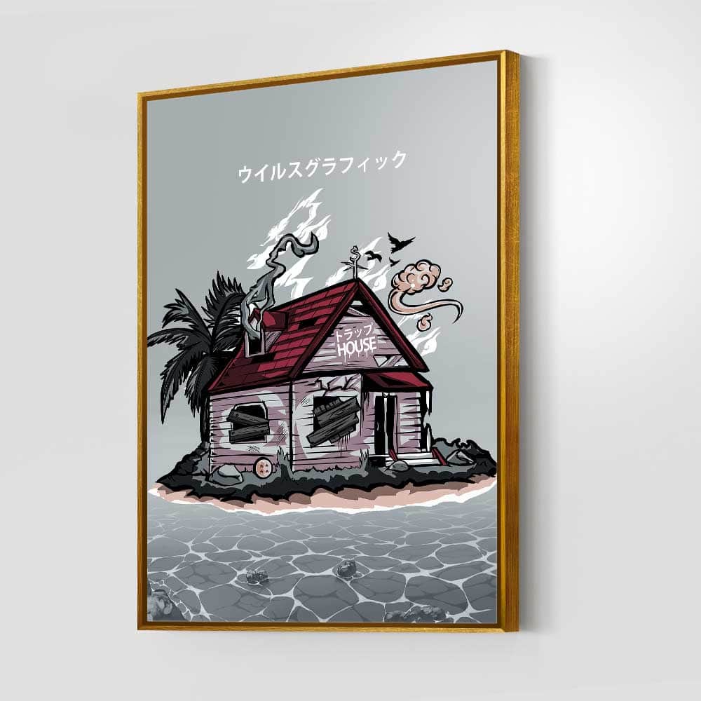 Trap House Warm Wall Art