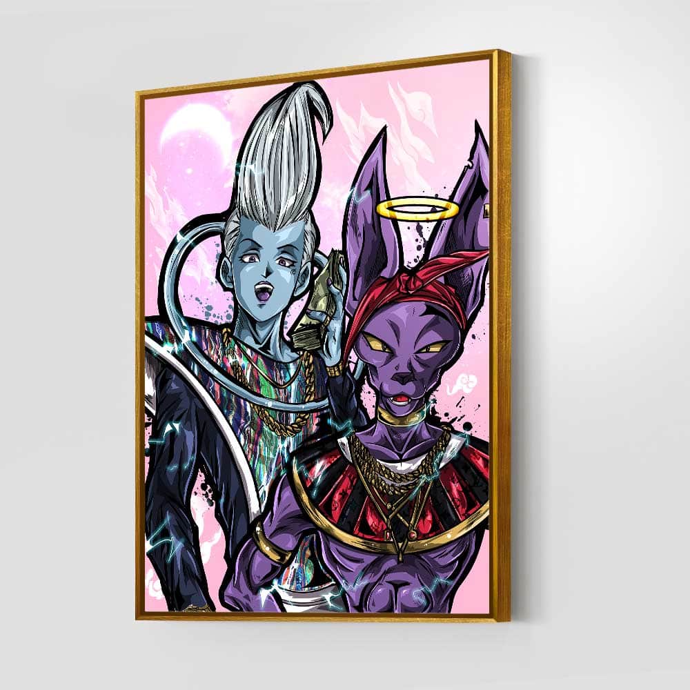 Berrus X Whis Wall Art