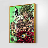 Broly Wall Art