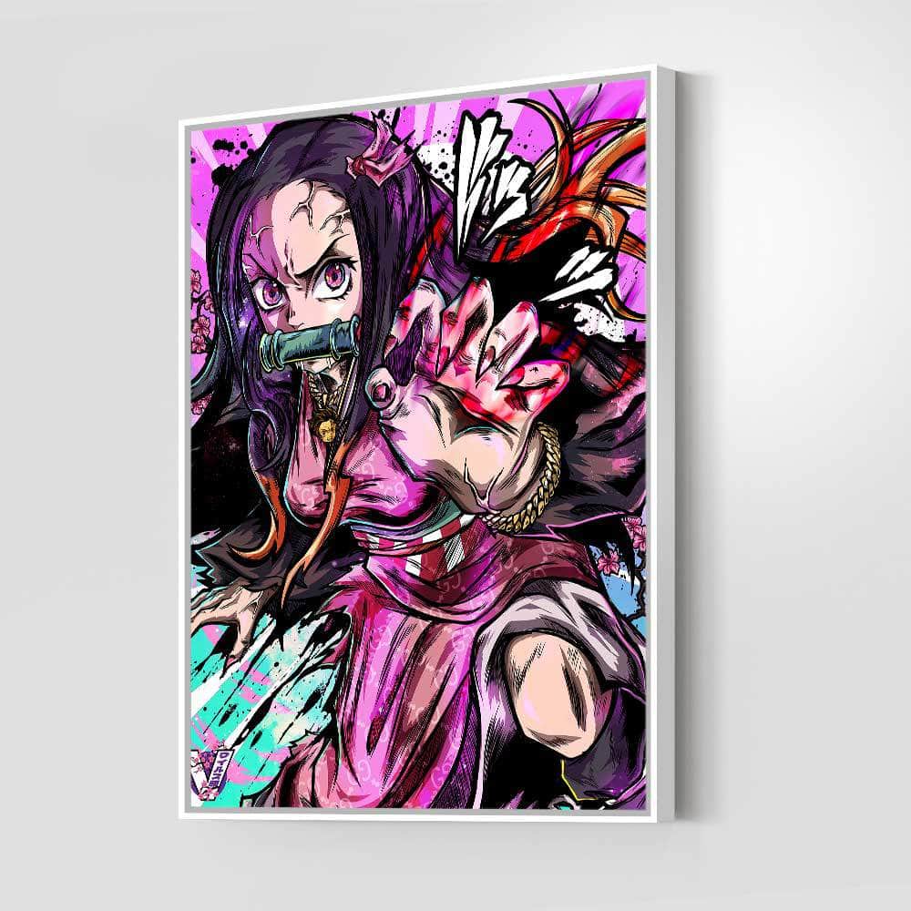 Nezuko Wall Art