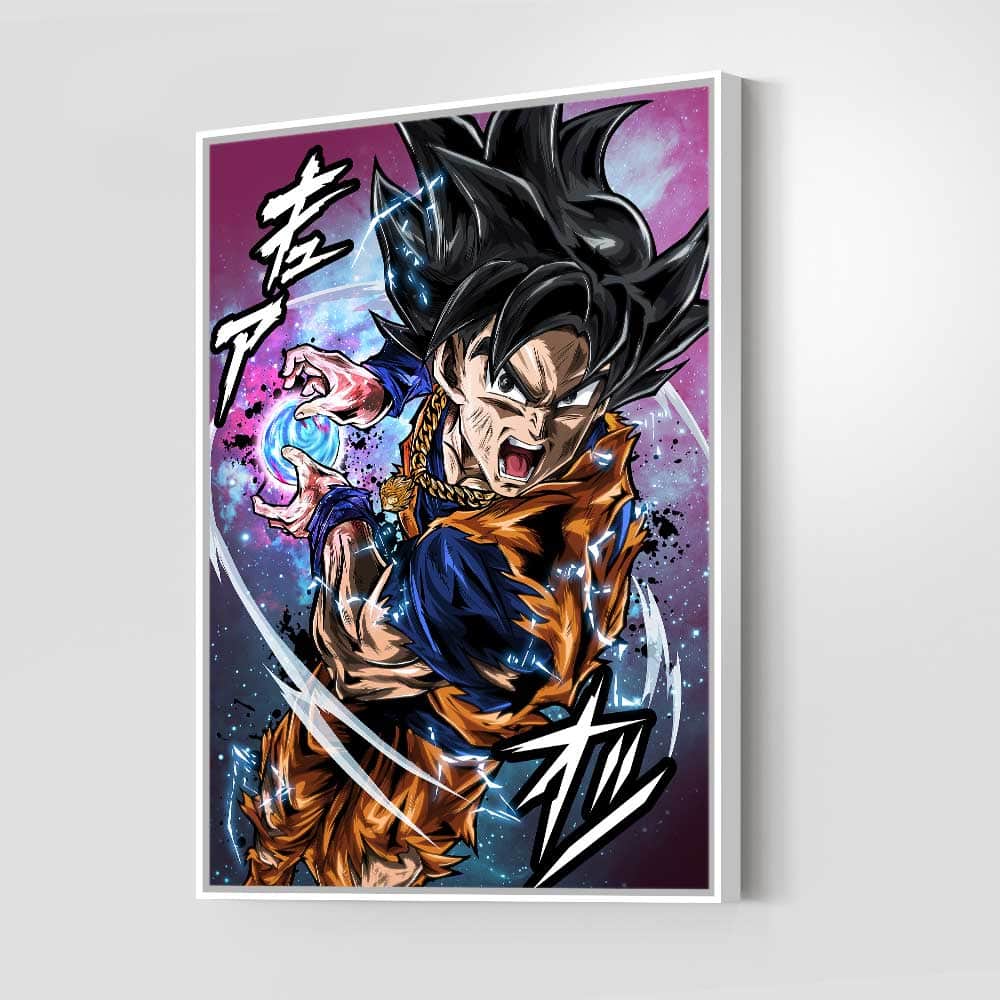 Ultra Instinct Goku Wall Art
