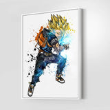 SS2 Goku Wall Art