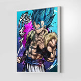 Gogeta Blue DBS Wall Art