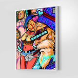 QR Pervy Boy NFT 25 OG Pervy Edition Wall Art