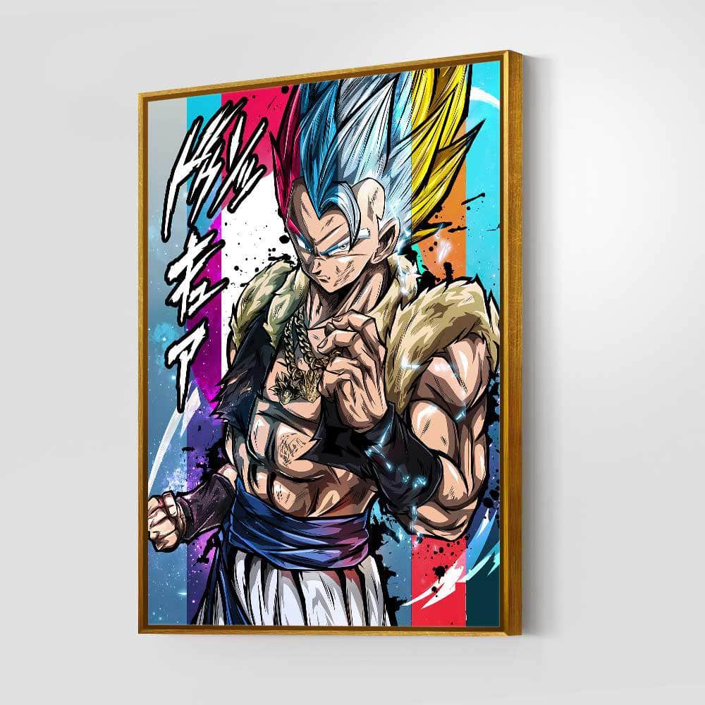 Gogeta All Forms Wall Art