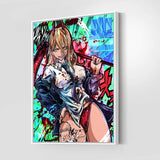 Power Chainsaw Man Wall Art