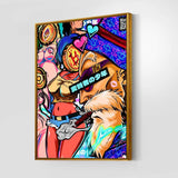 QR Pervy Boy NFT 25 OG Pervy Edition Wall Art