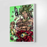 Broly Wall Art