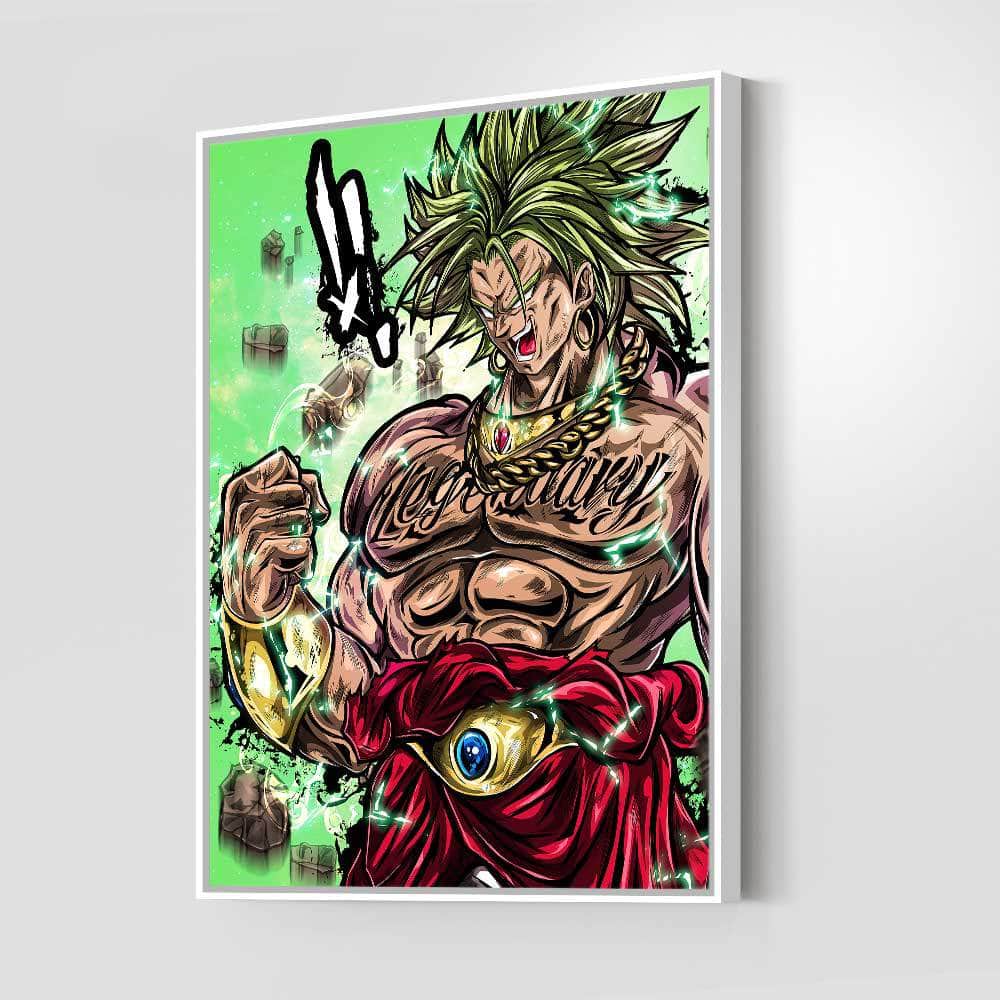 Broly Wall Art