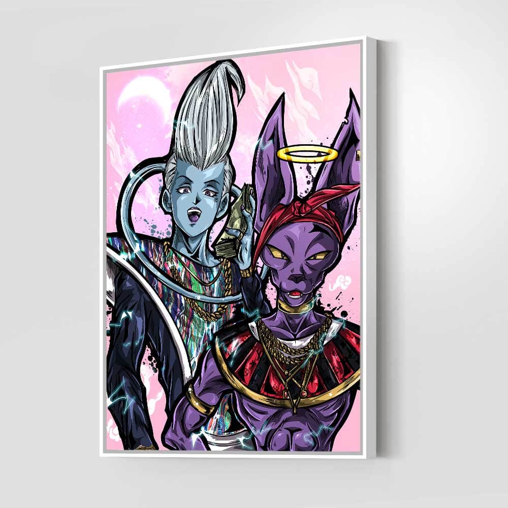 Berrus X Whis Wall Art