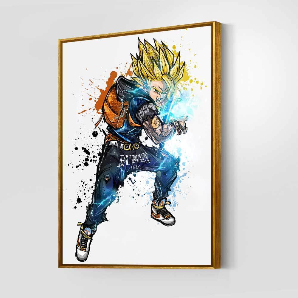 SS2 Goku Wall Art