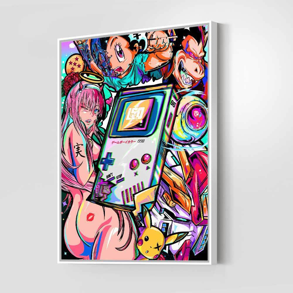 Game Room Madness Wall Art