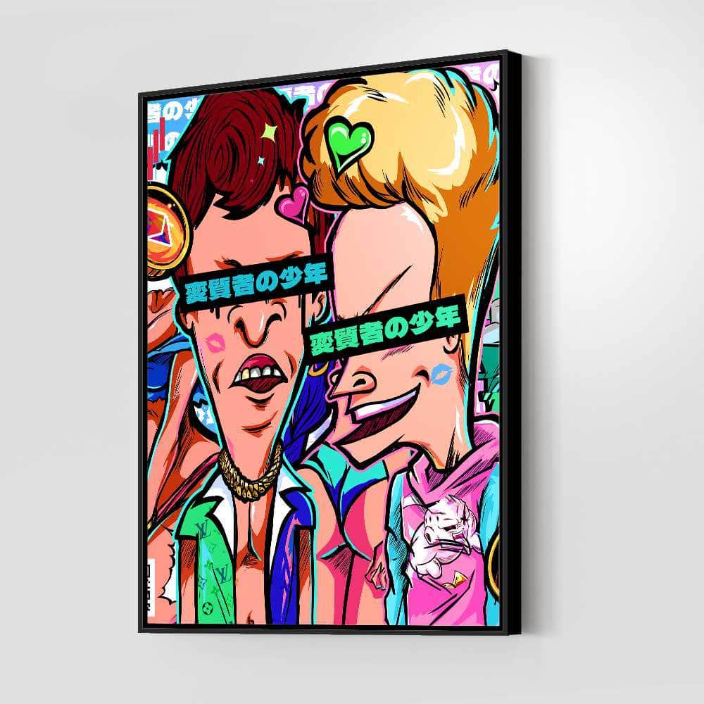 QR Pervy Boy NFT 16 BNB Edition 3 Wall Art