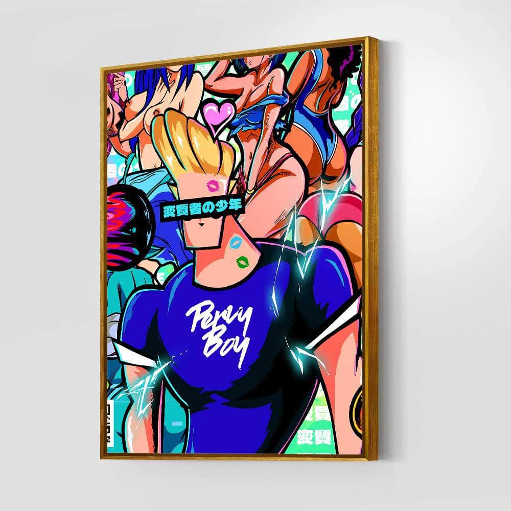 QR Pervy Boy NFT 17 Bravo Edition 3 Wall Art