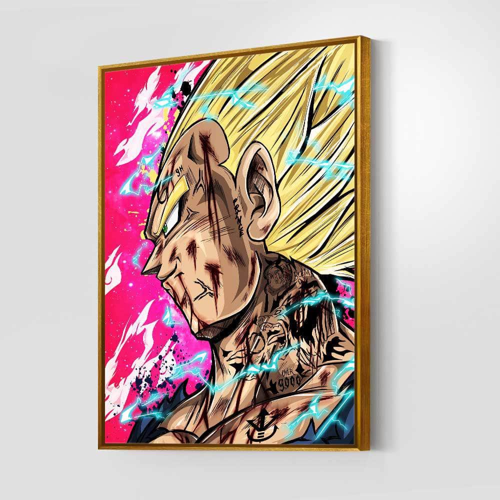 Majin Vegeta Wall Art