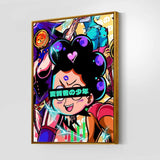 QR Pervy Boy NFT 23 Purple Balls Edition Wall Art