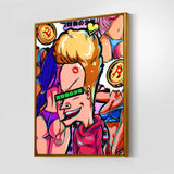 QR Pervy Boy NFT 13 BNB Edition Wall Art