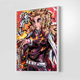 Rengoku Wall Art