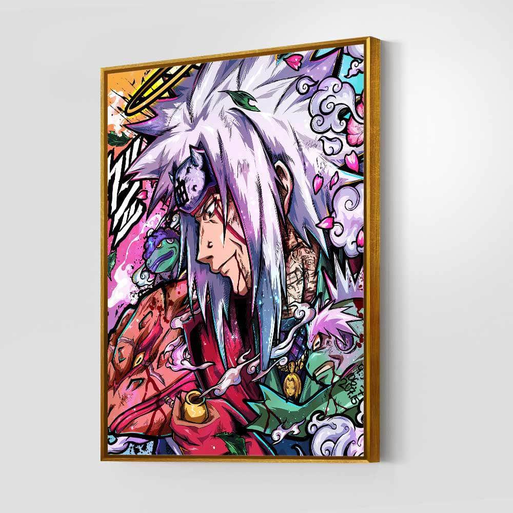 Jiraiya Tribute Wall Art
