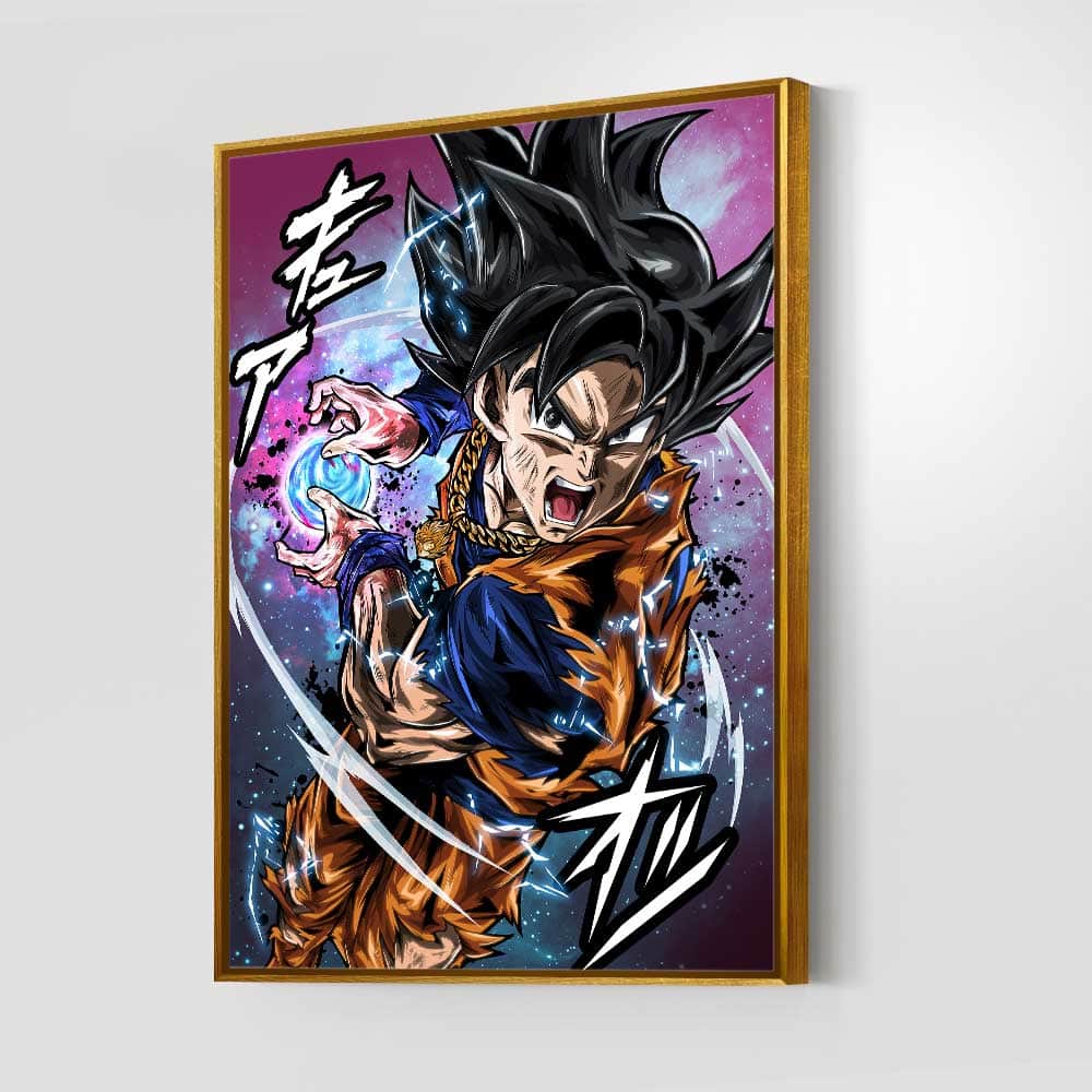 Ultra Instinct Goku Wall Art